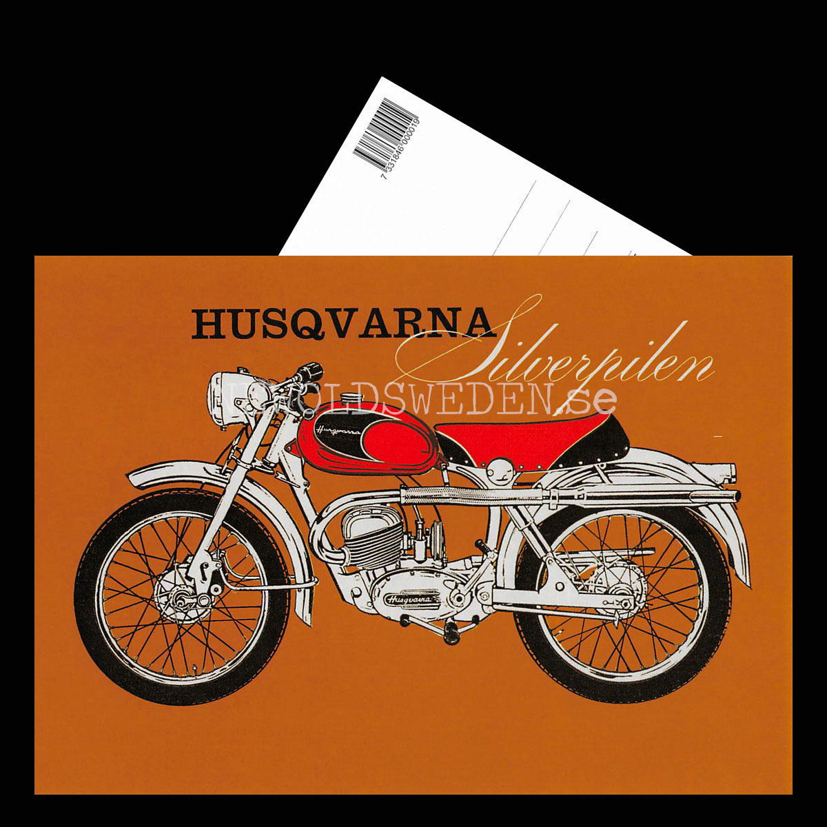 HUSQVARNA Silverpilen - Vykort A5 - 3