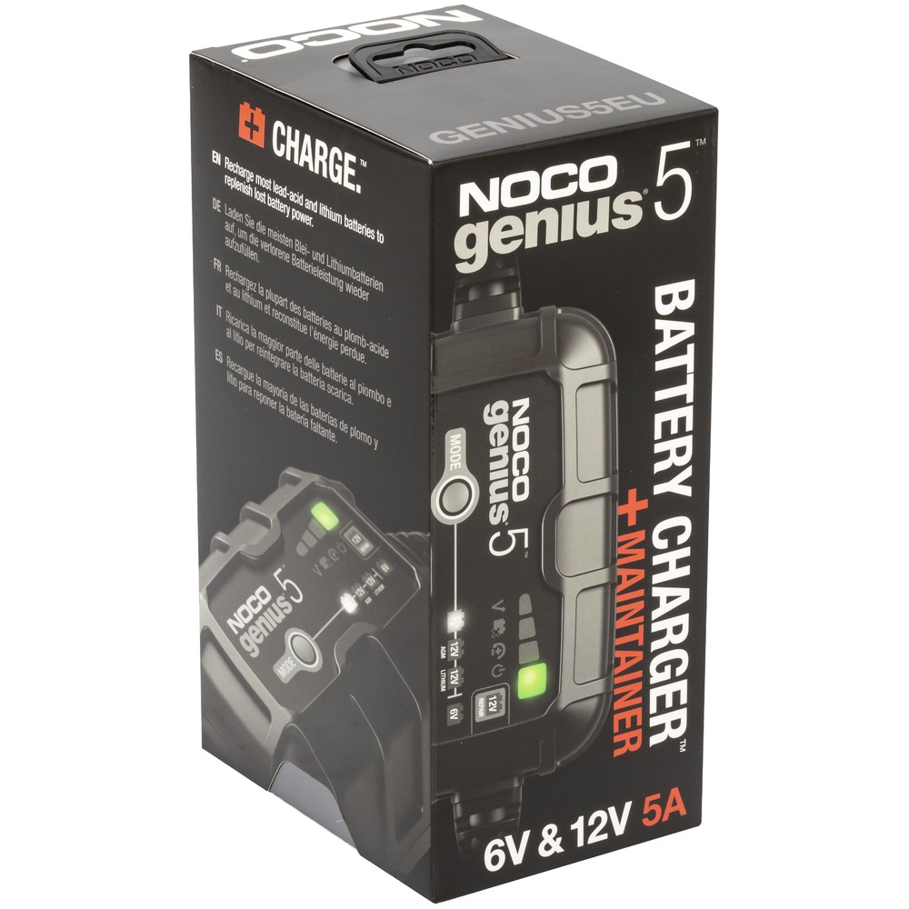 Batteriladdare 6/12V 5A - 2