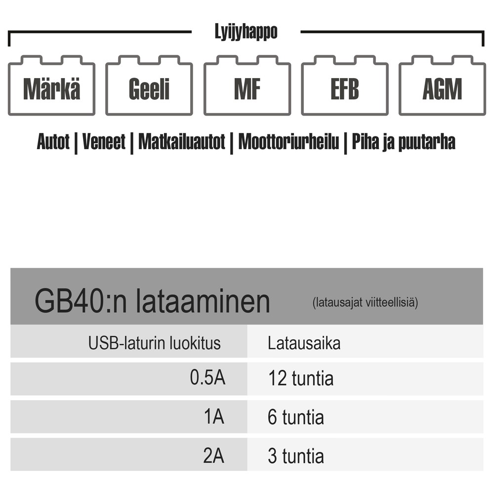 Powerbank / starthjälp plus 12v 1000A - 6