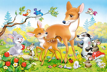 Little Deer, 40-bitarspussel Maxi (B-040384)