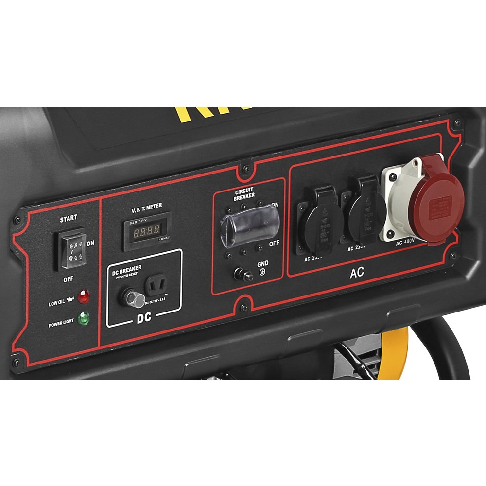 Elverk 6,8KW R7000D-T avr elstart bensin - 3