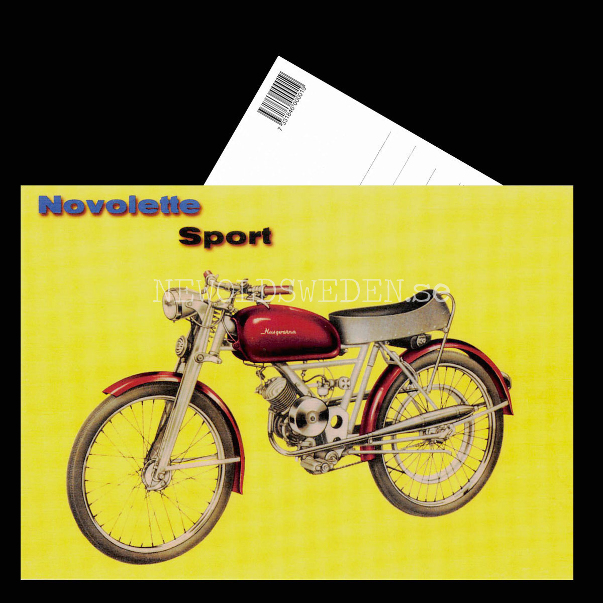 HUSQVARNA Novolette Sport - Vykort A5 - 3