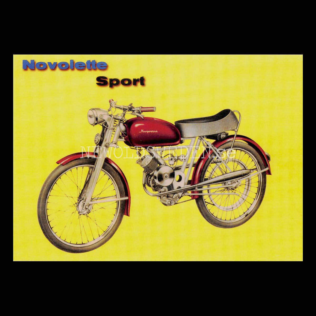 HUSQVARNA Novolette Sport - Vykort A5