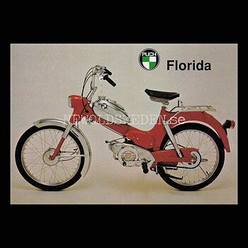 PUCH Florida MV 50 - Vykort A5