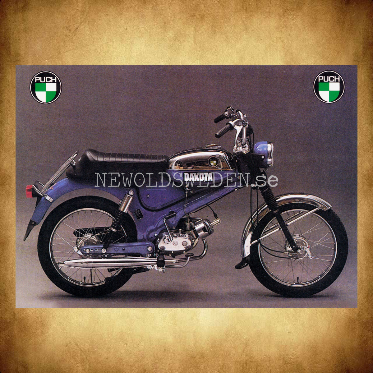 PUCH Dakota VZ 50 - Vykort A5 - 2