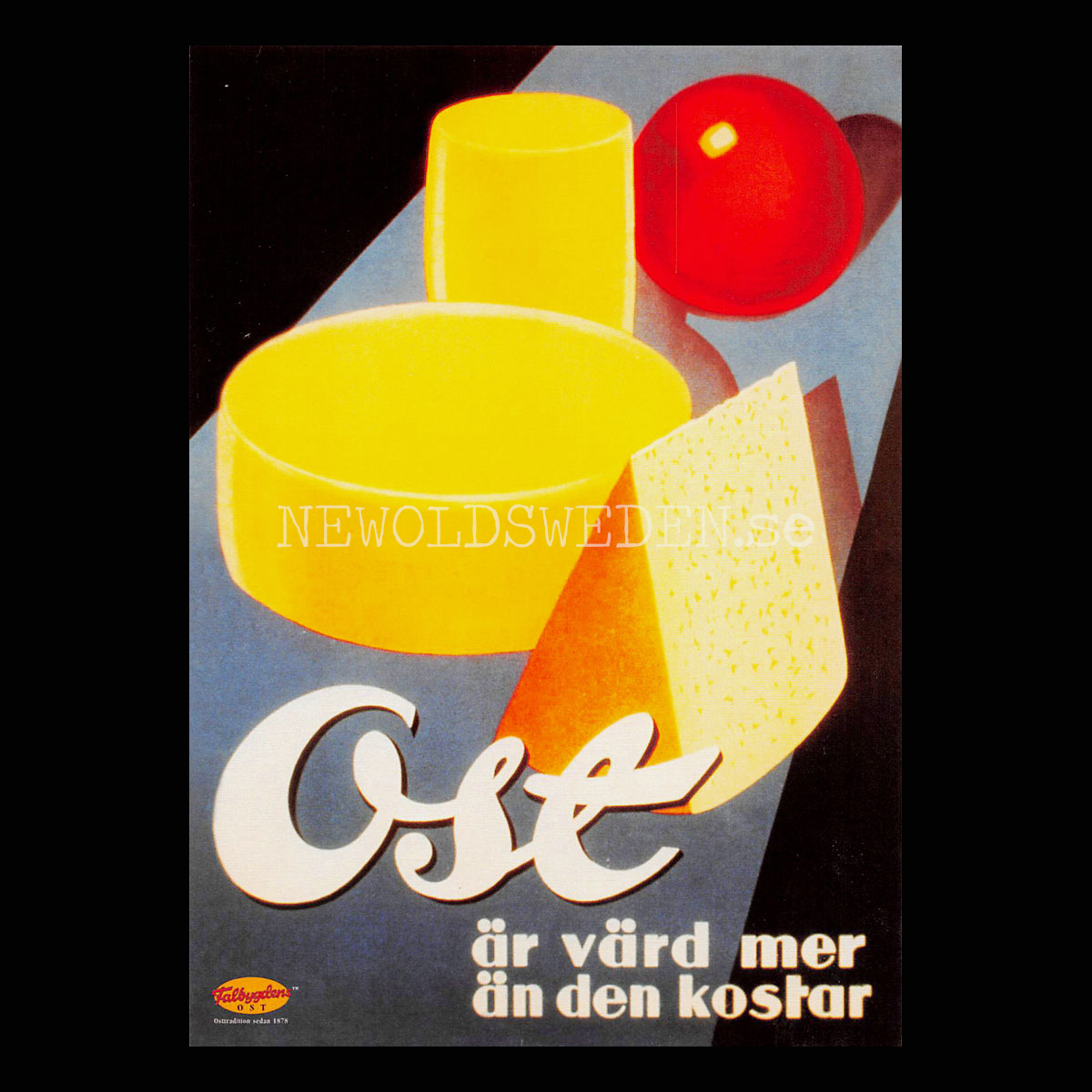 Falbygdens OST - Ost är värd mer än den kostar Falbygdens OST - Vykort A5