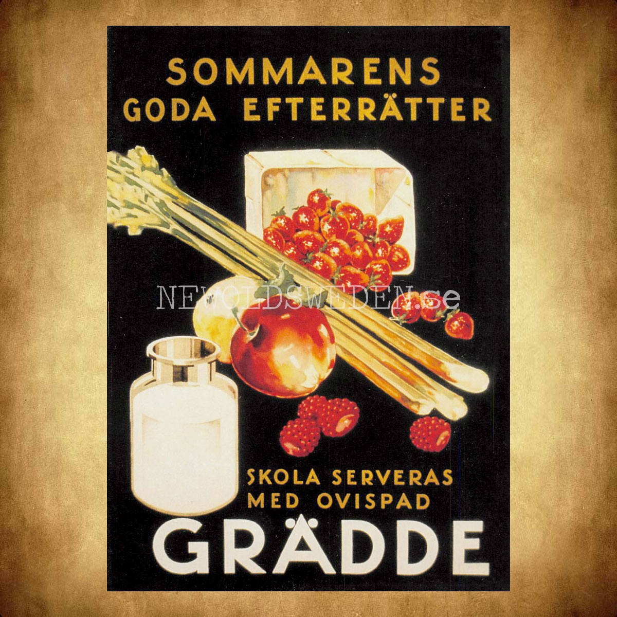 GRÄDDE - Vykort A5 - 2