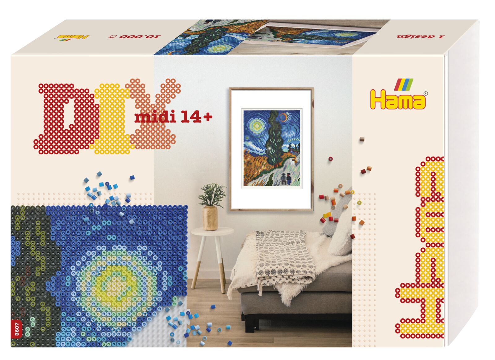 Hama 3607 Art Van Gogh Sypressi and stars 10,000