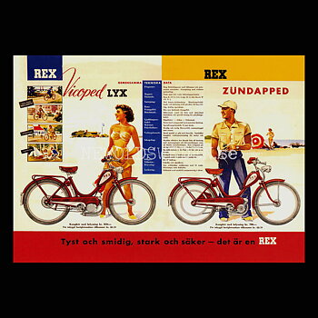 REX Vicoped LYX REX ZÜNDAPPED ZUNDAPP - Vykort A5
