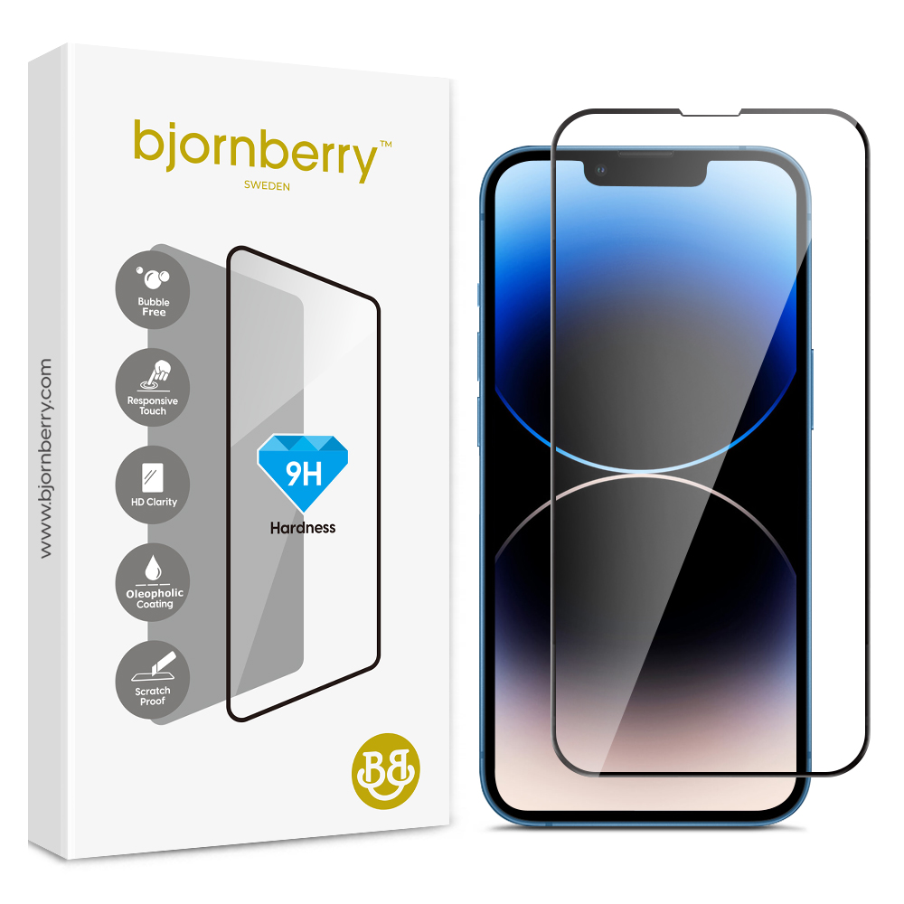 Bjornberry iPhone 14 Plus - Tempered Glas Screen Protector