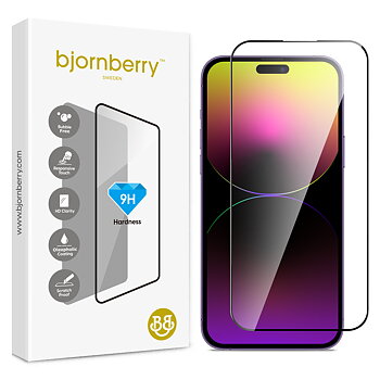 Bjornberry iPhone 14 Pro Max - Härdat Glas Skärmskydd