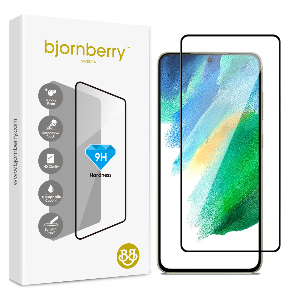 Bjornberry Samsung Galaxy S21 FE - Tempered Glas Screen Protector