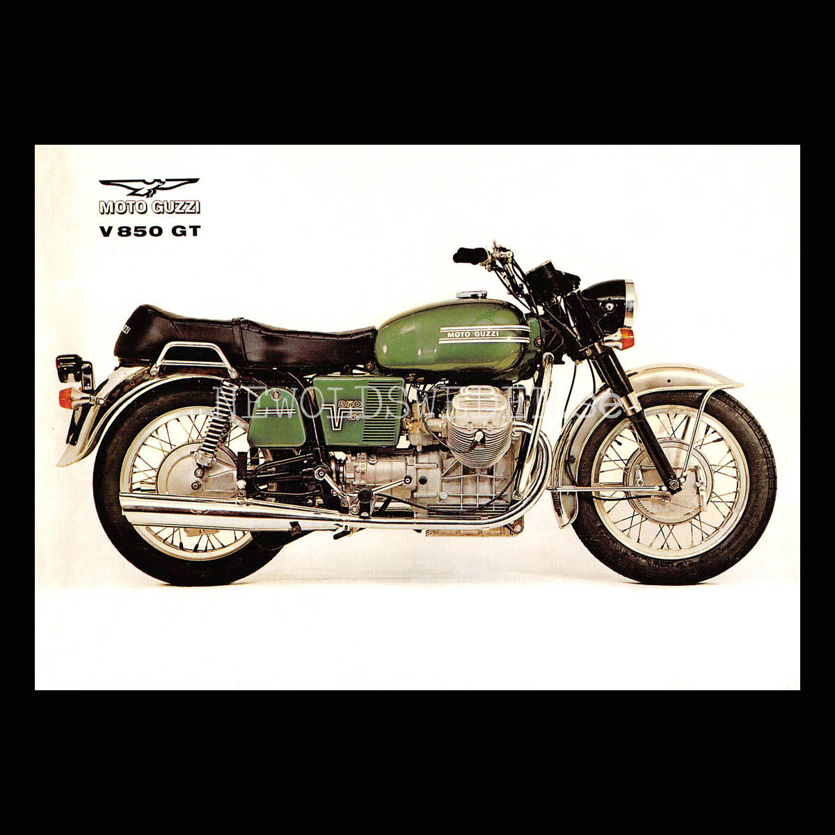 MOTO GUSSI V 850 GT - Vykort A5