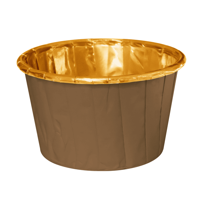 Muffinsformar Brun & Guld 20-pack