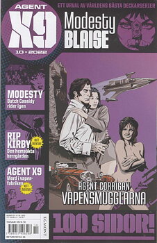 Agent X9 nr 10 2022, Modesty Blaise - Butch Cassidy rider igen