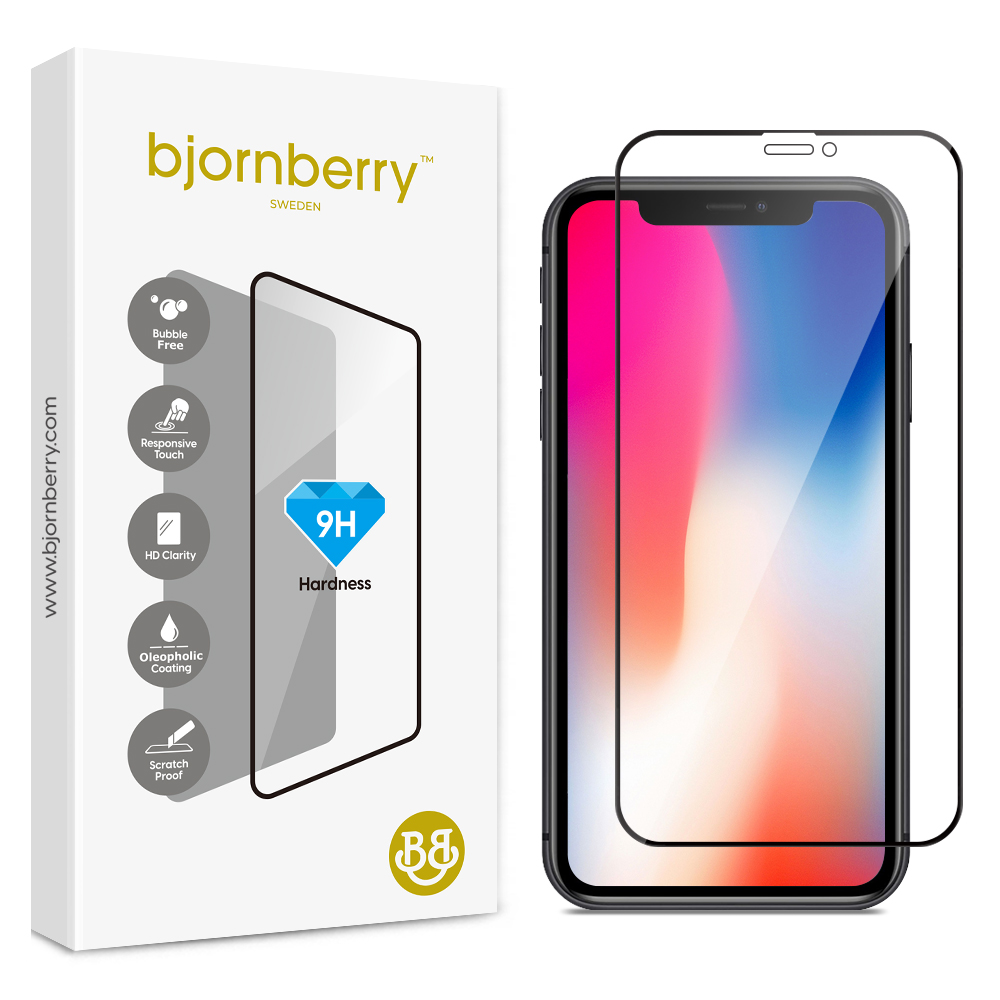 Bjornberry iPhone X / 11 Pro - Tempered Glas Screen Protector