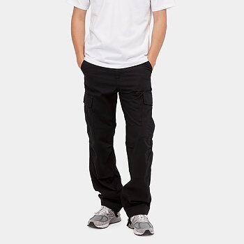 Carhartt WIP - Regular Cargo Pant Black Rinsed