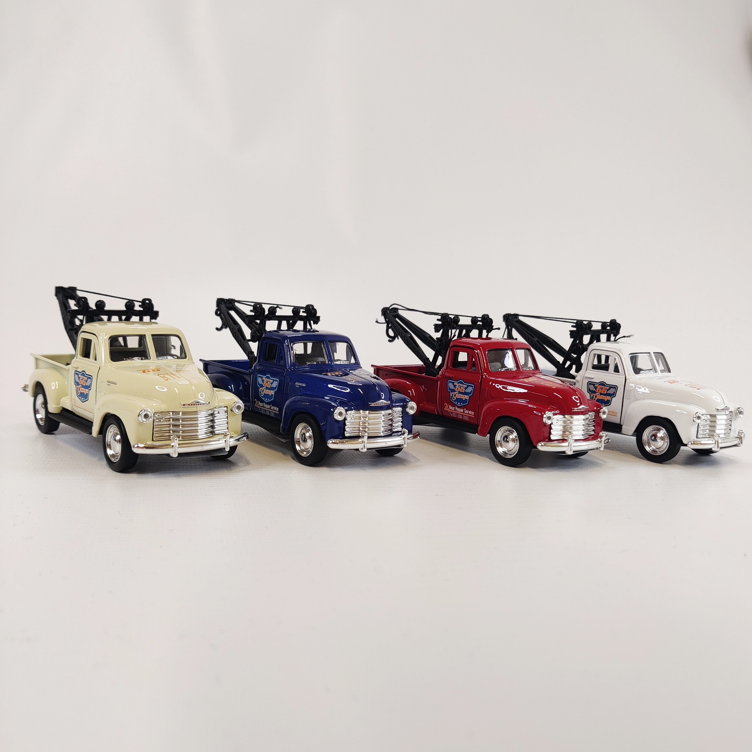 Welly Diecast Metal Colletion Chevrolet 1953 Tow Truck, bärgningsbil