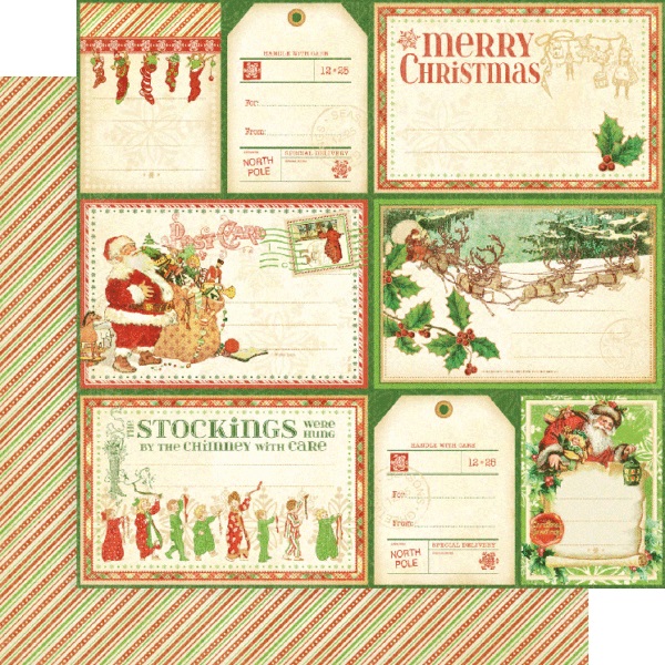Graphic45 - Deluxe Collector´s Edition Pack - Twas the night before christmas 12x12 - 6