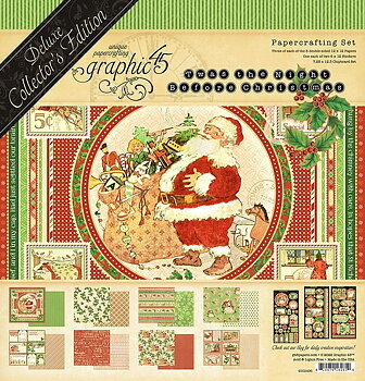 Graphic45 - Deluxe Collector´s Edition Pack - Twas the night before christmas 12x12