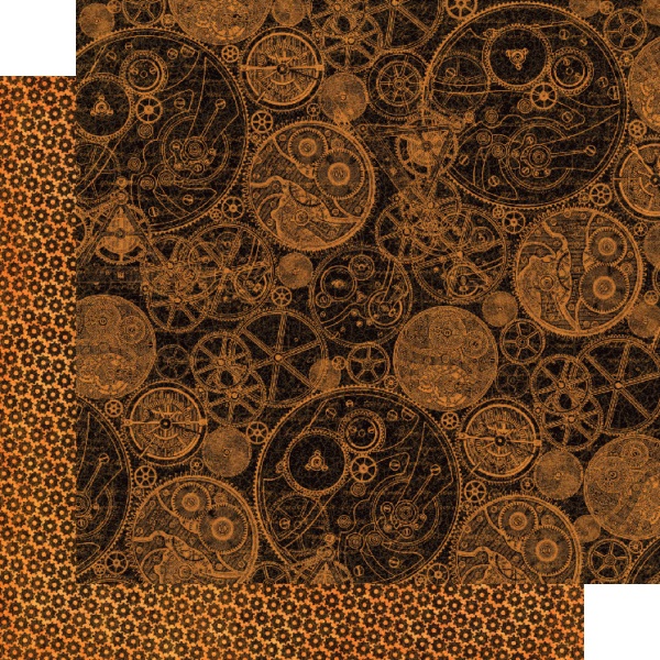 Graphic45 - Steampunk Spells - Block 8x8" - 4