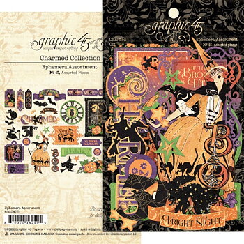 Graphic45 - Charmed - Ephemera Assortment