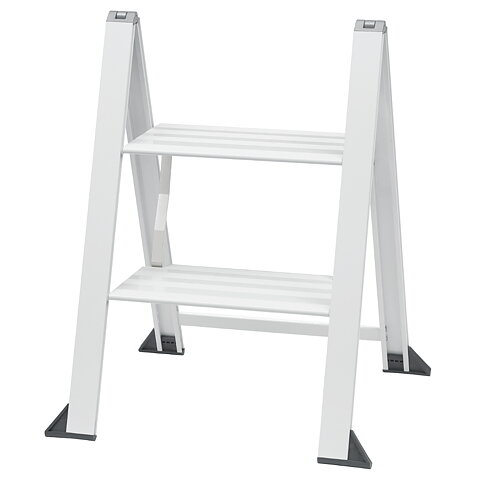 Vikingstep Step stool midi 2-step, White