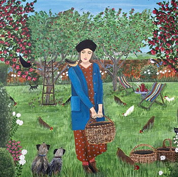 Marcella Cooper : In the Orchard - Kort med kuvert