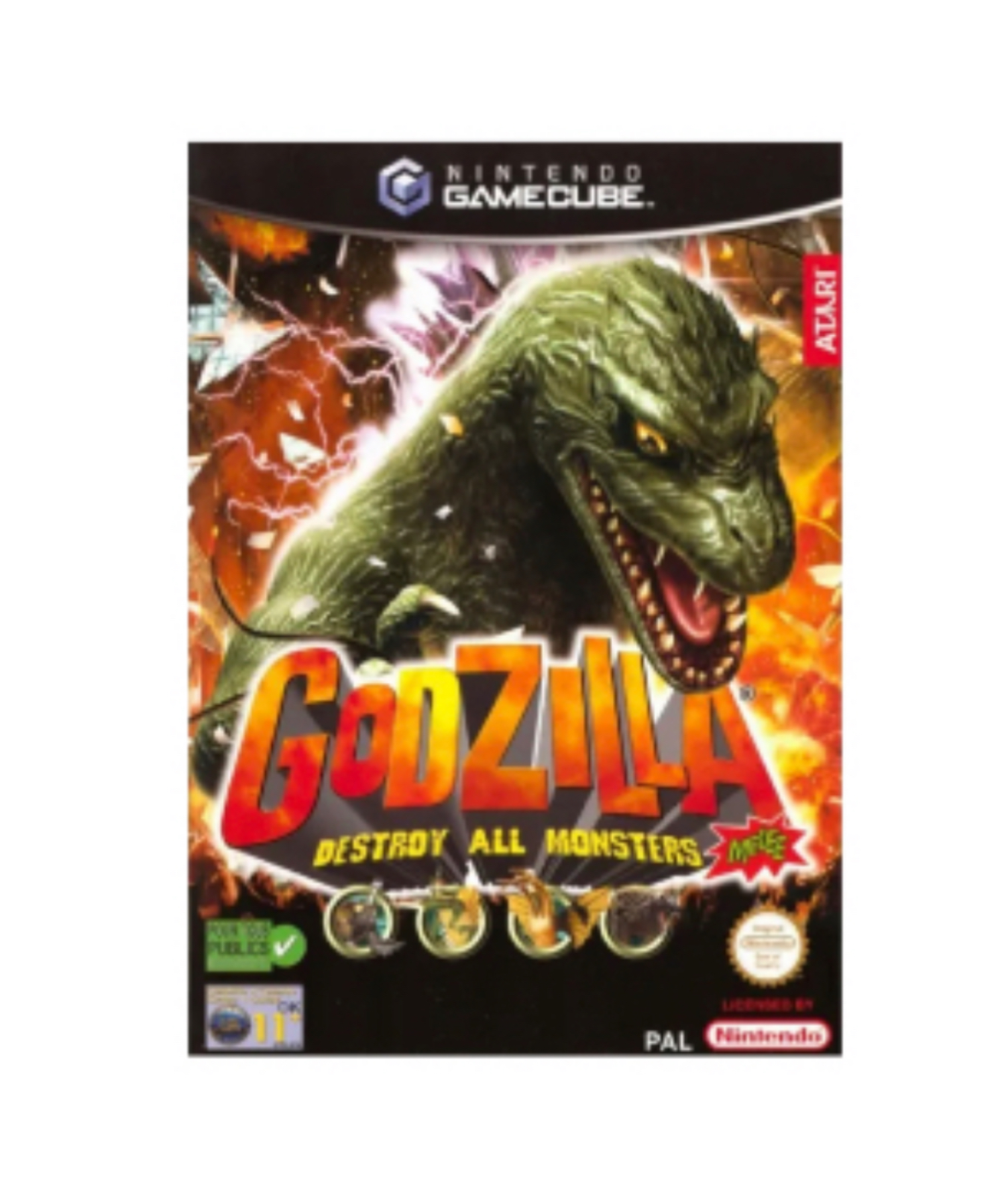 Godzilla - Destroy all Monsters - GC