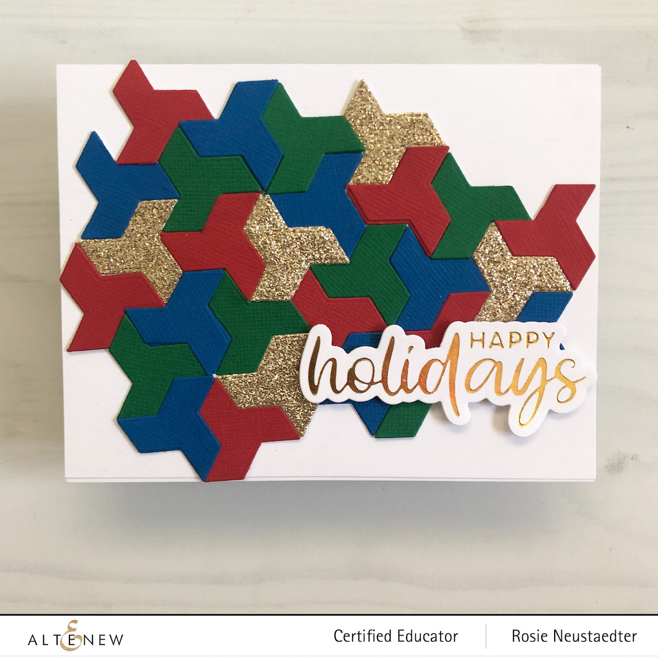 ALTENEW-Holiday Greetings Hot Foil Plate Set - 7