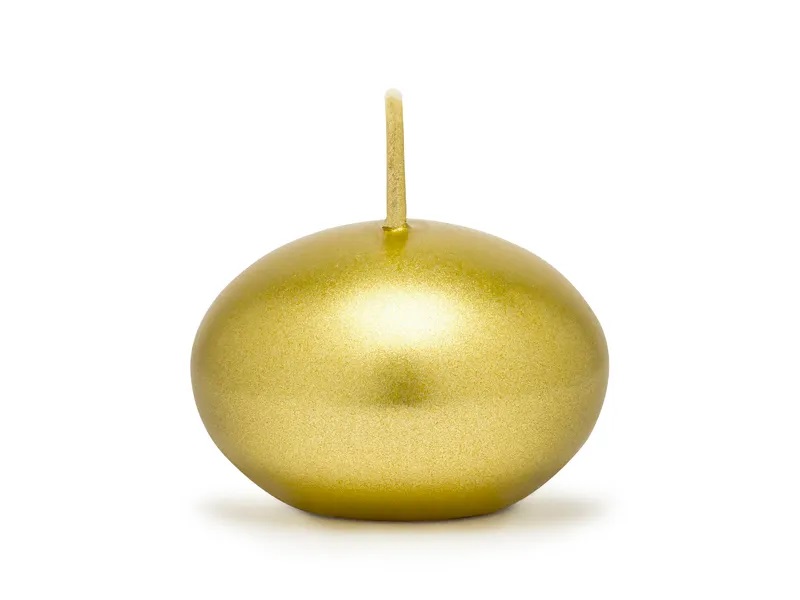 Flytande ljus, metallic guld - 2