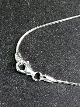 "Orm" Kedja i Sterling Silver  -1,2 mm - 45cm