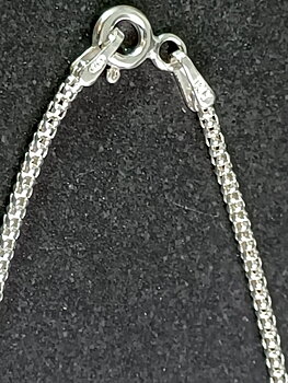 "Mjuk Orm" Kedja i Sterling Silver  -1,5 mm