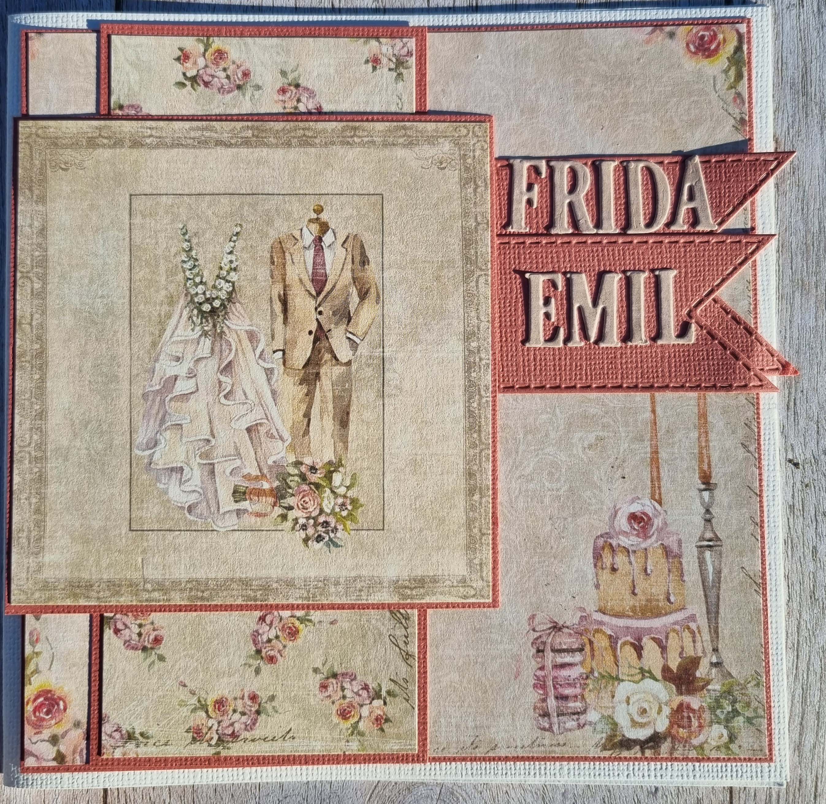 Kort Bröllop Frida och Emil