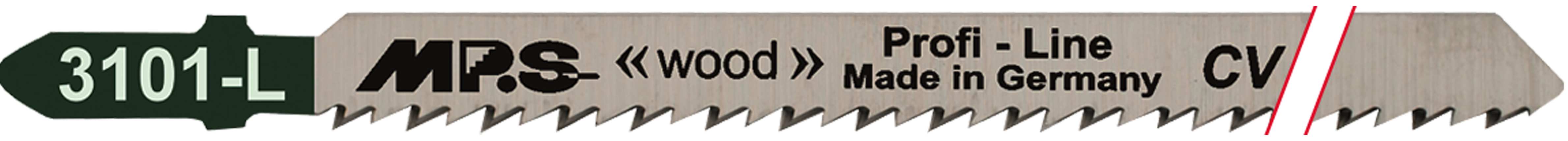 Jigsaw blades 3101L (5 blades) 130mm Crome Vanadium
