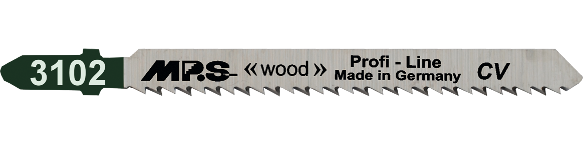 Decoupeerzaagblad 3102 (5 stuks) 100mm chroom-vanadium