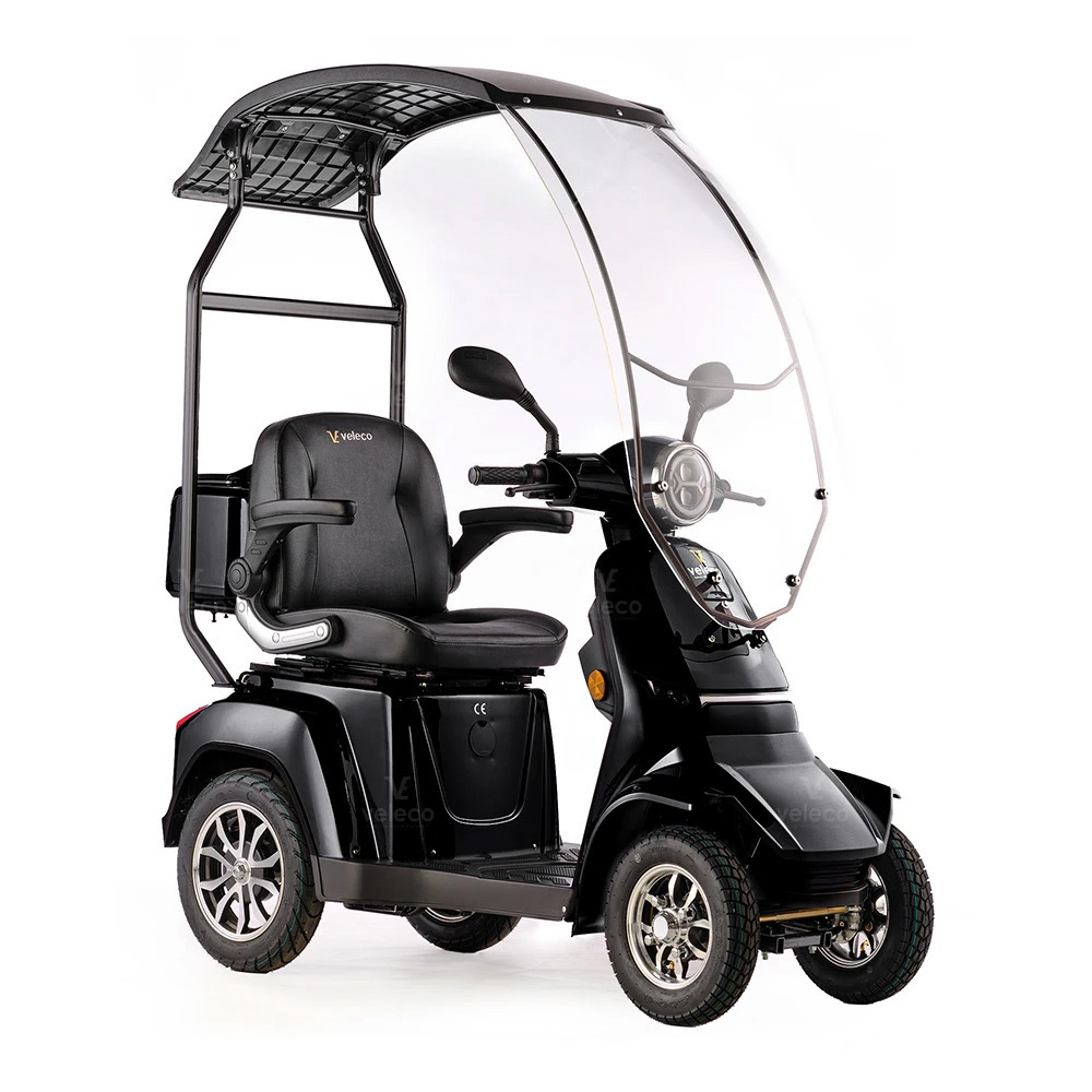 Promenadscooter med tak svart promenadscooter bäst i test med 4 hjul också kallad för promenadskoter permobil med tak