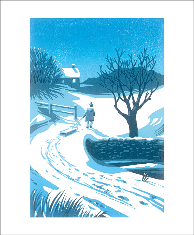 Heading Home. by Nick Morley, Greeting Card