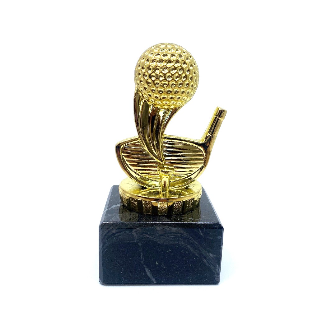 Golfpris Driver i guld