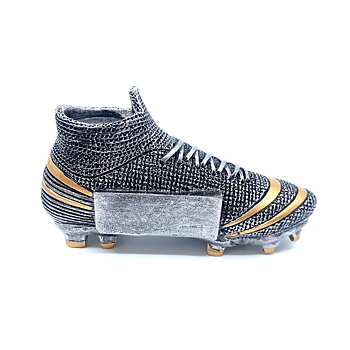 Fotbollssko i silver