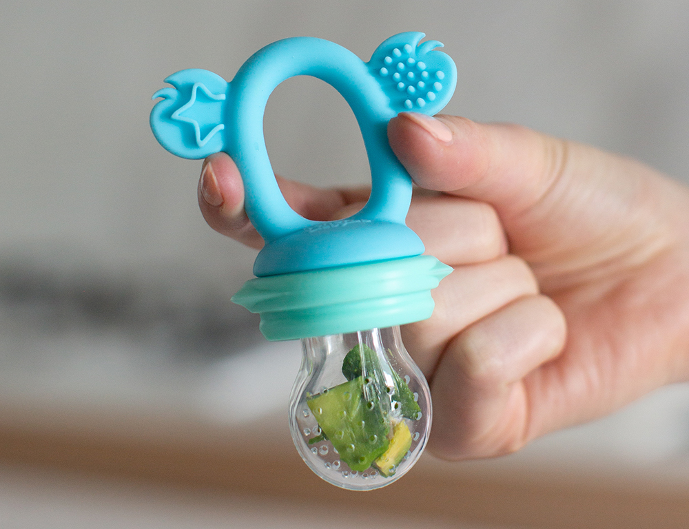 Cherub Baby Fresh Food Feeder Aqua/Mint - 2
