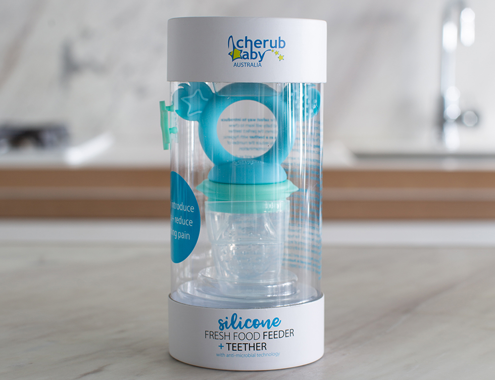 Cherub Baby Fresh Food Feeder Aqua/Mint - 5