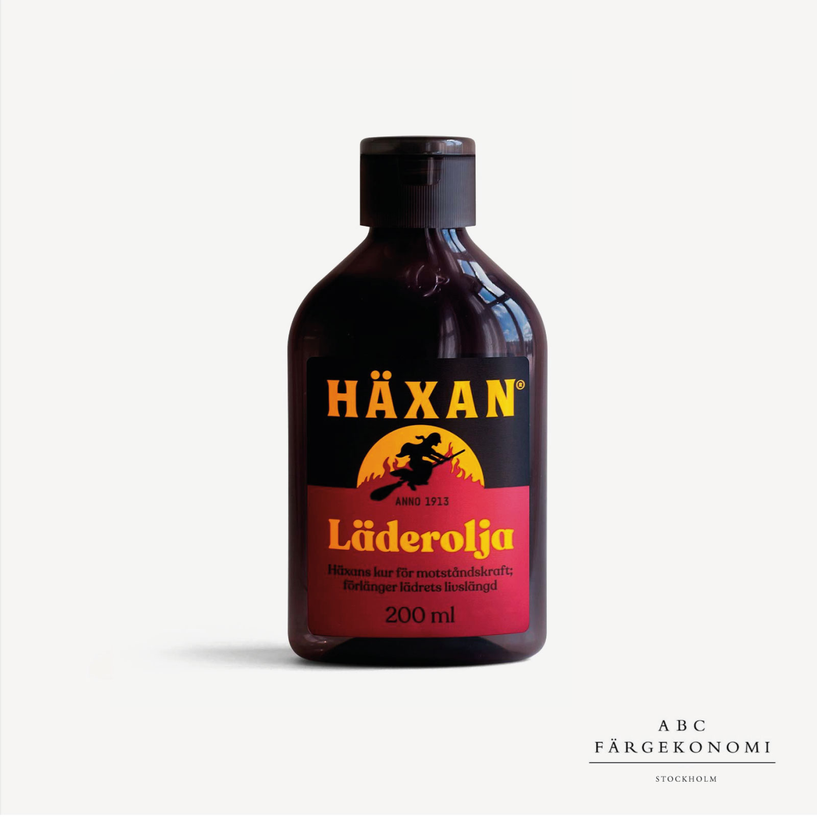 LÄDEROLJA HÄXAN, 200 ml