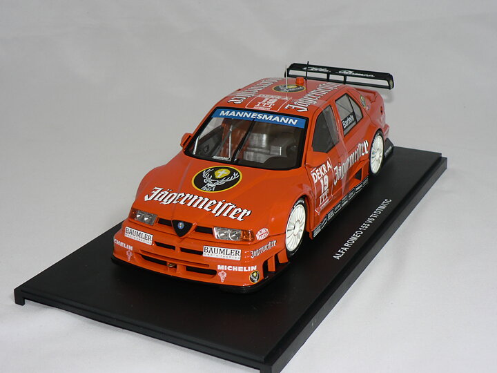 Alfa Romeo  155 V6  Ti  DTM 1995  Bartels  Jägermeister  1:18  Werk 83