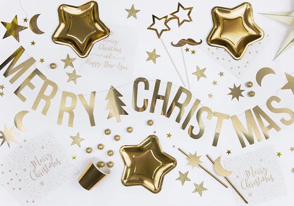 Girlang "Merry Christmas"