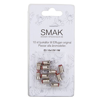 Elflugan reservlampor 10-pack - Smak Design