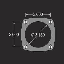 Strange H1131 Lagerända Symmetrical 3,150"