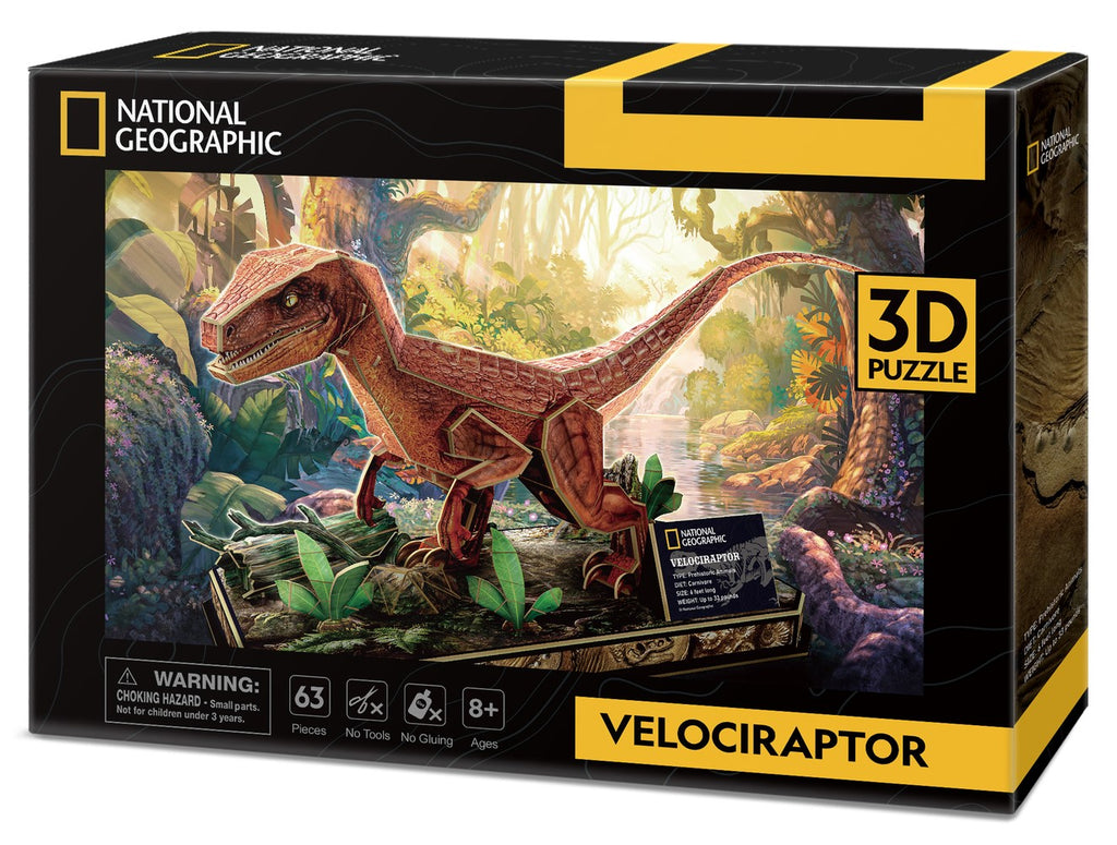 Velociraptor hot sale 3d puzzle