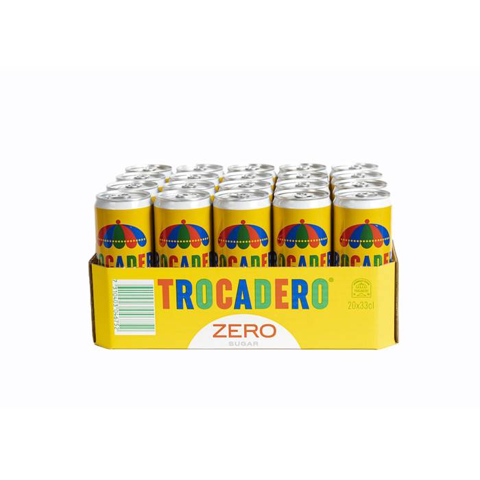 Kolsyraddr. Trocadero Zero 33c - 2