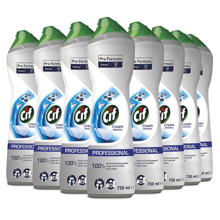Skurkräm Cif Pro Orig 750ml - 3